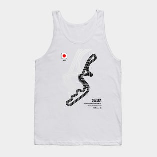 Suzuka Race Track Tank Top